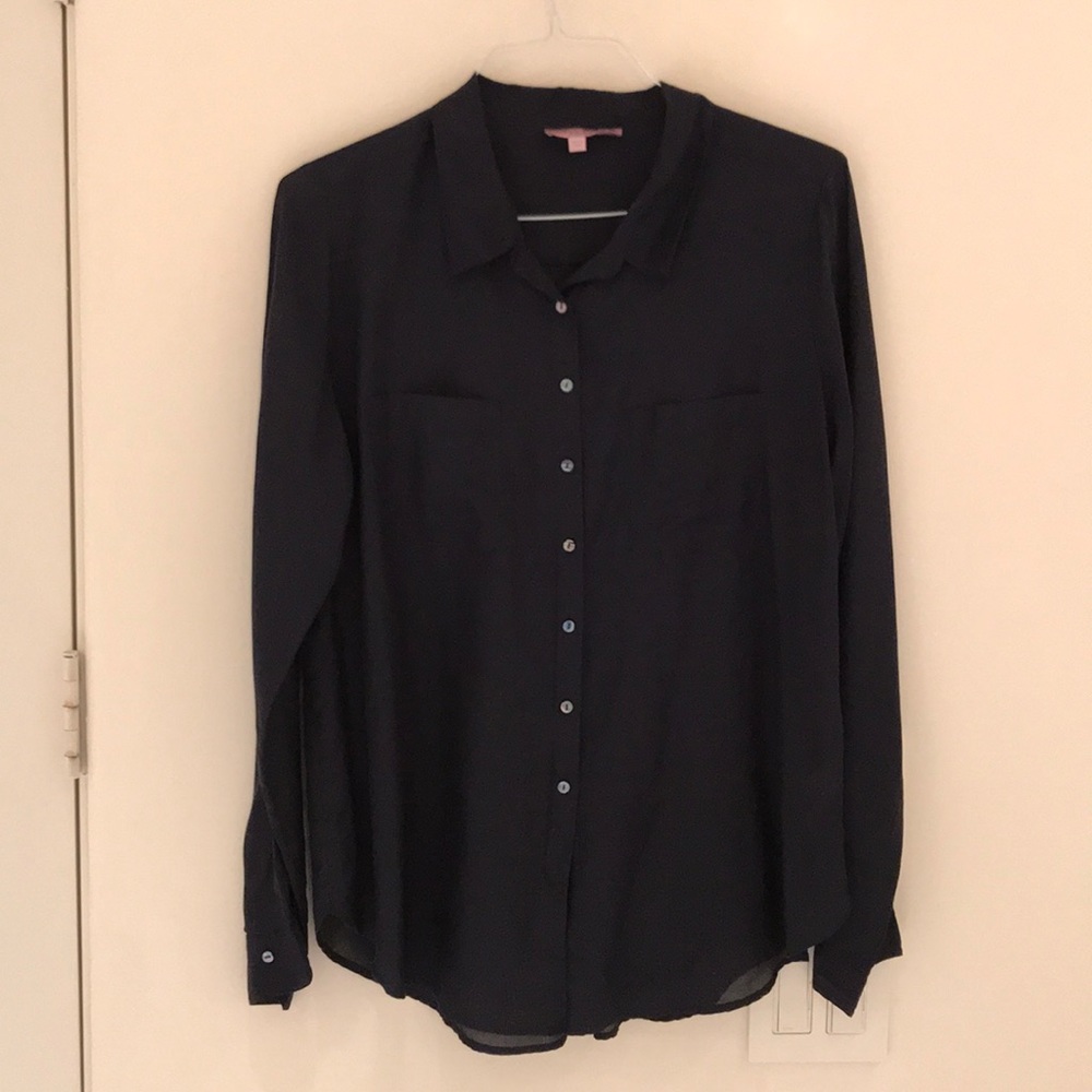 Calypso Cotton/silk button down